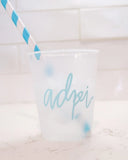 Set of 6 Sorority Cups