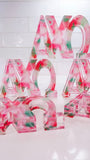 Greek Acrylic Letter Blocks