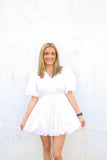 White Liliane Dress