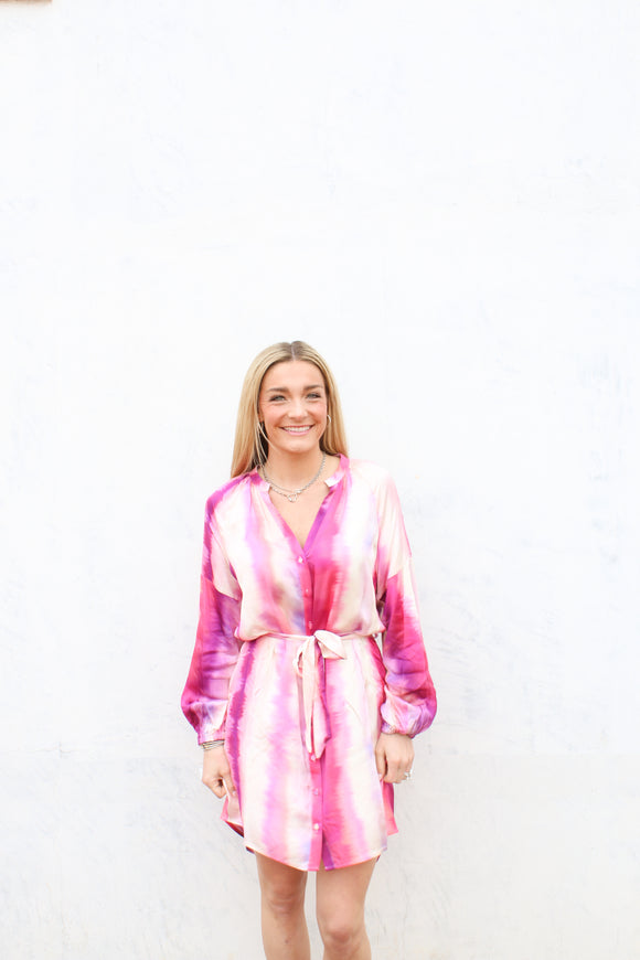 Fuchsia Cemon Dress