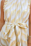 Golden Wave Alice Dress
