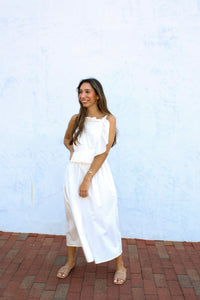 Genevieve Dress - Bright White