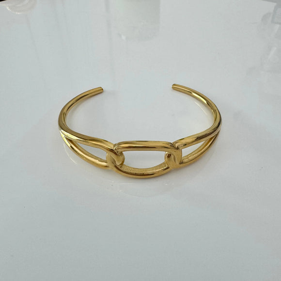 Isidora Knotted Cuff Bracelet