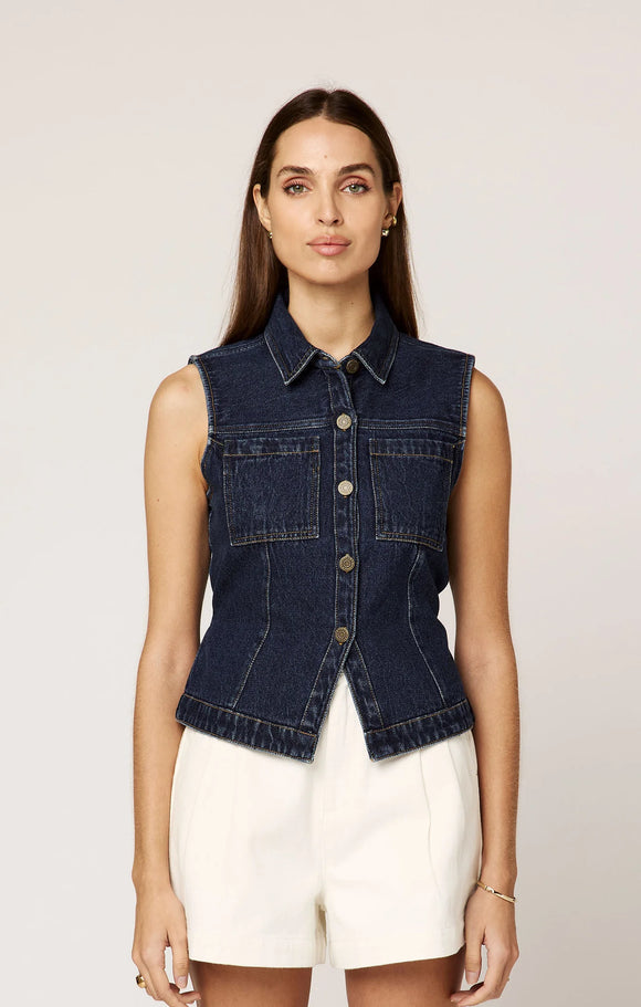 Denim Franka Vest