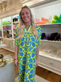 Joy Bouquet Poppy Caftan