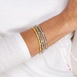 Adjustable Cuff with Diamanté Accent