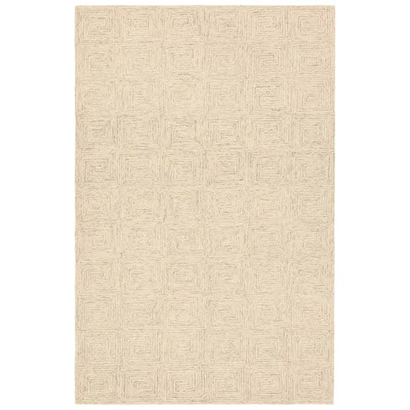RUG KAF02 6'X9' Antique White