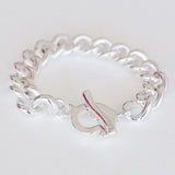 Katherine - Chunky links, gold and silver, 6"