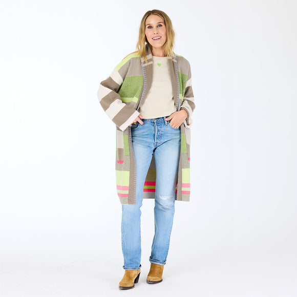 Multi Shawl Collar Duster