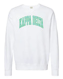 Sorority Varsity Crew in White