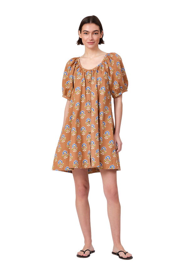 Maple Sprigs Day Dress