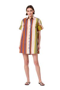 Maple Stripes Dock Dress
