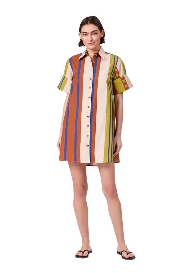 Maple Stripes Dock Dress