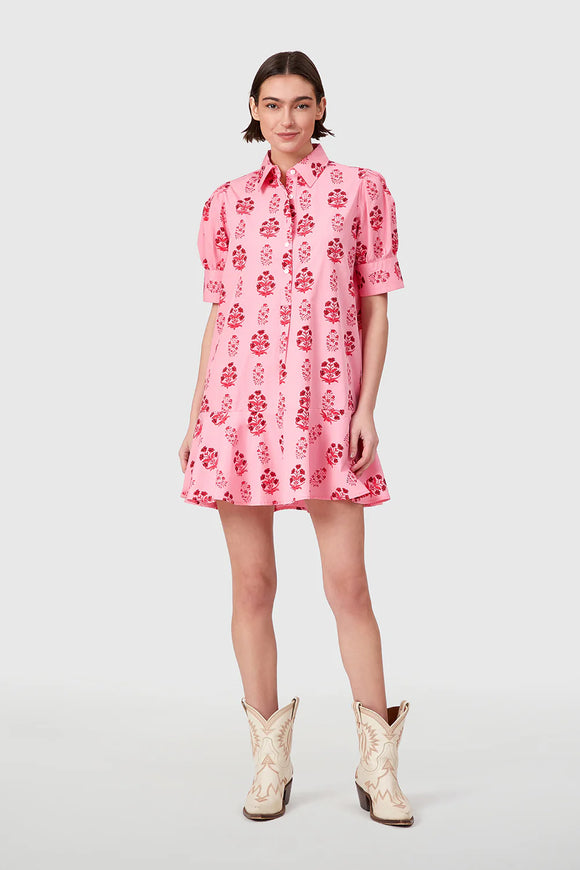 Scarlet Blossom Liv Dress