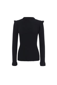 Black Tinley Turtleneck