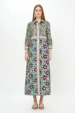 Green Matera Shirt Dress Maxi