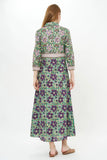 Green Matera Shirt Dress Maxi