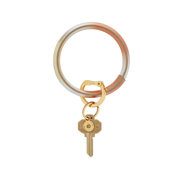 Leather Big O Key Rings - Ombre