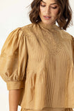 Brushed Gold Moni Top