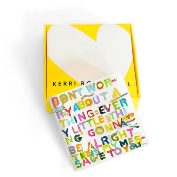 My Message to You Block of Love Multi 4x4