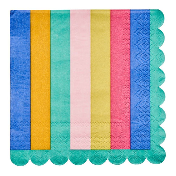 Scalloped Cocktail Napkin