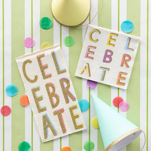Celebrate Cocktail Napkin