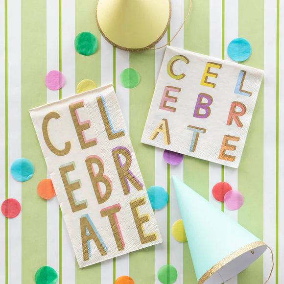 Celebrate Cocktail Napkin