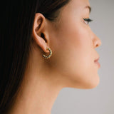 Dawson Hoop Earrings, Gold