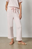 Rosewater Side Panel Terry Pant