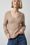 Sable Featherweight V-Neck Sweater