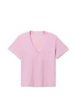 Hendrix Cotton SS Boxy V Neck Tee
