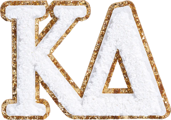 Greek Letter Patch