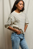 Roxy Loop Terry Boxy Sweatshirt