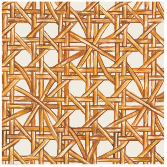Rattan Weave Cocktail Napkin- Pack of 20