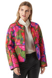 Blurred Floral Sadler Jacket