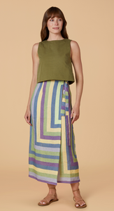 Leigh Wrap Skirt