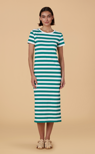 Marine Green Tee Dress