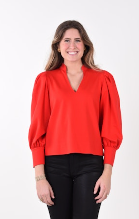 Hampton Top- High Risk Red