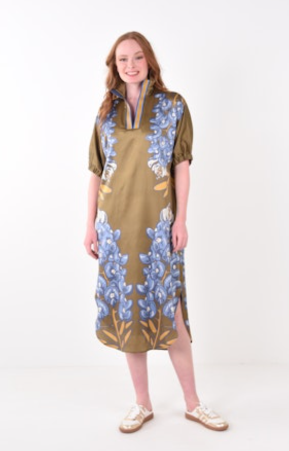 Poppy Caftan - Bluebonnet