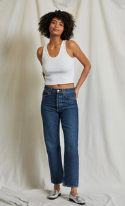 blondie - structured rib bra friendly tank