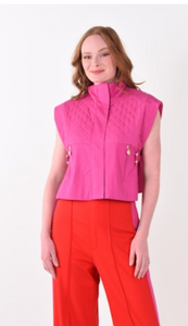 Annie Vest- Rose Violet