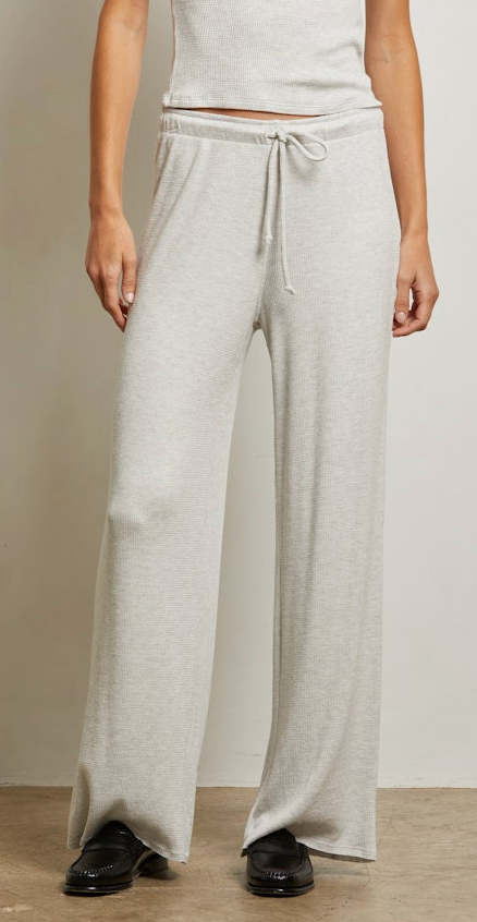 Ash Maddie Brushed Waffle Drawstring Pant