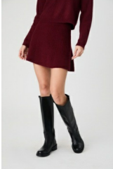 Vhari Knit Mini Skirt