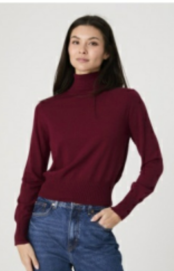 Cabernet Cosysoft Turtleneck Sweater