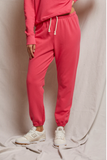 Pink Bloom Johnny French Terry Easy Sweatpant
