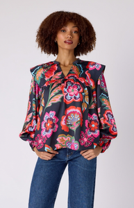 Cosmic Floral Gaines Top
