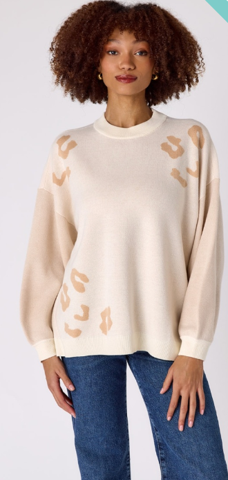 Cream Maxton Sweater