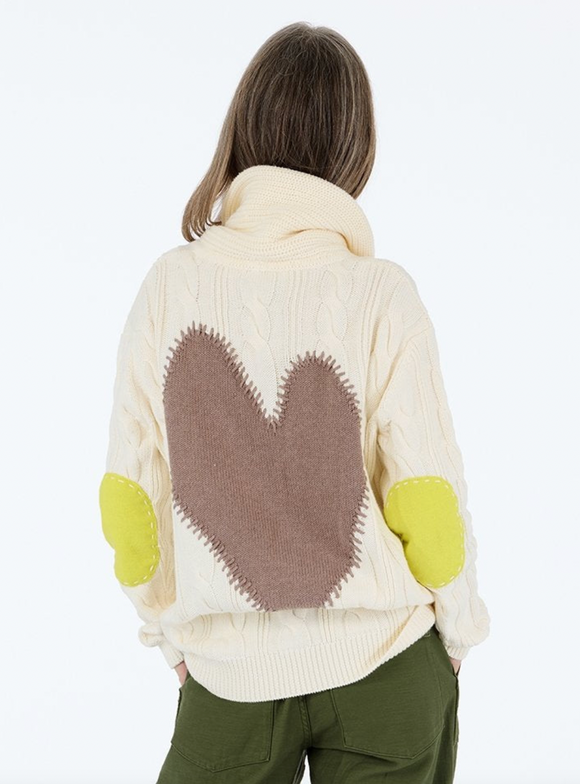 Shawl Collar Helen Imperfect Heart Cardigan