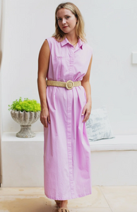 Liv Sleeveless Dress in Orchid
