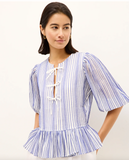 Dazzling Stripe Estella Top